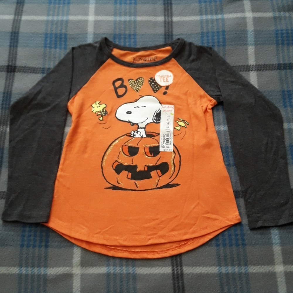 5 for $20! Halloween Snoopy Long Sleeve Tee